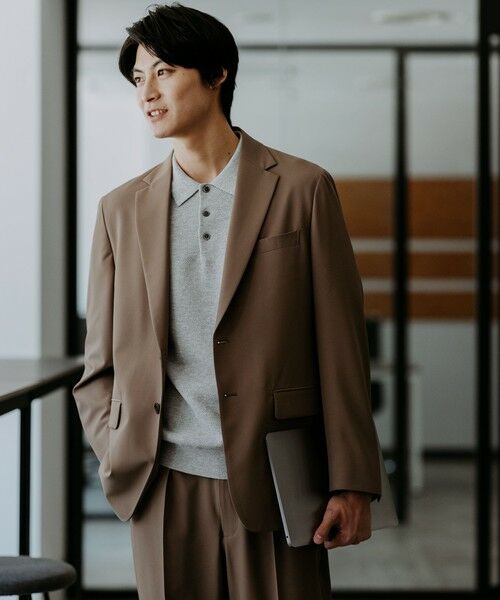 green label relaxing / グリーンレーベル リラクシング ポロシャツ | タック ピケ ニット ポロシャツ -ウォッシャブル- | 詳細8