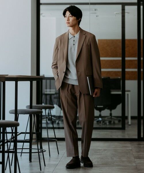 green label relaxing / グリーンレーベル リラクシング ポロシャツ | タック ピケ ニット ポロシャツ -ウォッシャブル- | 詳細9