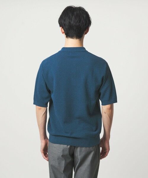green label relaxing / グリーンレーベル リラクシング ポロシャツ | タック ピケ ニット ポロシャツ -ウォッシャブル- | 詳細23