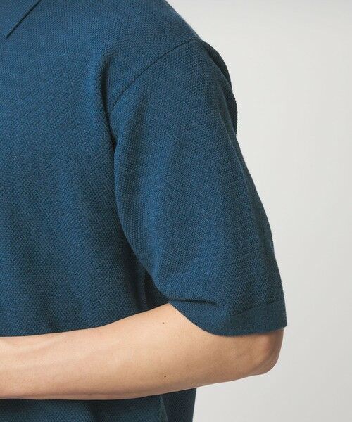 green label relaxing / グリーンレーベル リラクシング ポロシャツ | タック ピケ ニット ポロシャツ -ウォッシャブル- | 詳細25