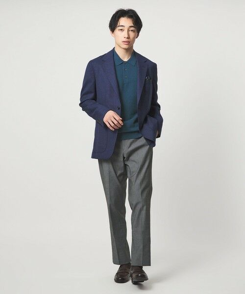 green label relaxing / グリーンレーベル リラクシング ポロシャツ | タック ピケ ニット ポロシャツ -ウォッシャブル- | 詳細20