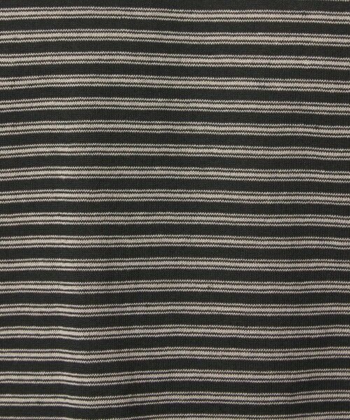 green label relaxing / グリーンレーベル リラクシング ニット・セーター | リネン ポリエステル ボーダー クルーネック 半袖 ニット -ウォッシャブル- | 詳細16