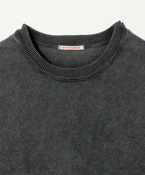 green label relaxing / グリーンレーベル リラクシング ニット・セーター | ＜RYE TENDER>SUNRAY TEE サンレイティー ニットT 半袖ニット | 詳細1