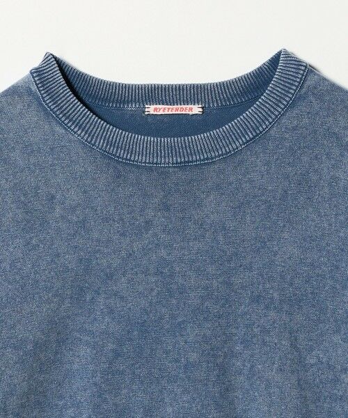 green label relaxing / グリーンレーベル リラクシング ニット・セーター | ＜RYE TENDER>SUNRAY TEE サンレイティー ニットT 半袖ニット | 詳細4