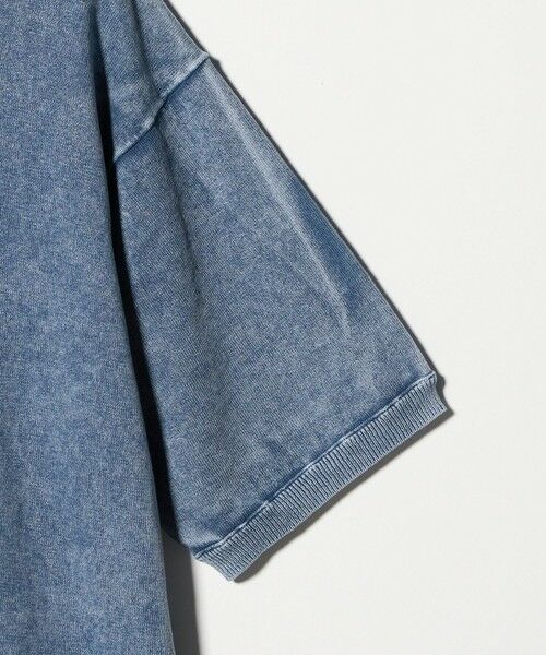 green label relaxing / グリーンレーベル リラクシング ニット・セーター | ＜RYE TENDER>SUNRAY TEE サンレイティー ニットT 半袖ニット | 詳細5