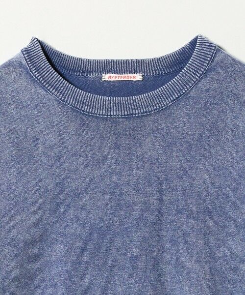 green label relaxing / グリーンレーベル リラクシング ニット・セーター | ＜RYE TENDER>SUNRAY TEE サンレイティー ニットT 半袖ニット | 詳細9