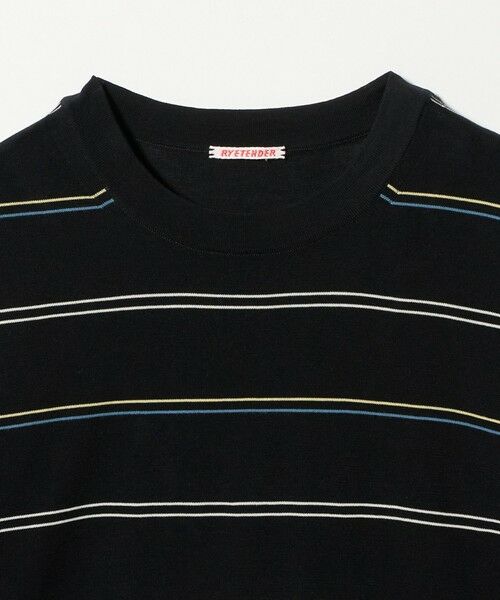 green label relaxing / グリーンレーベル リラクシング ニット・セーター | ＜RYE TENDER＞CENTRE TEE BORDER センターT ボーダー ニットT 半袖ニット | 詳細2