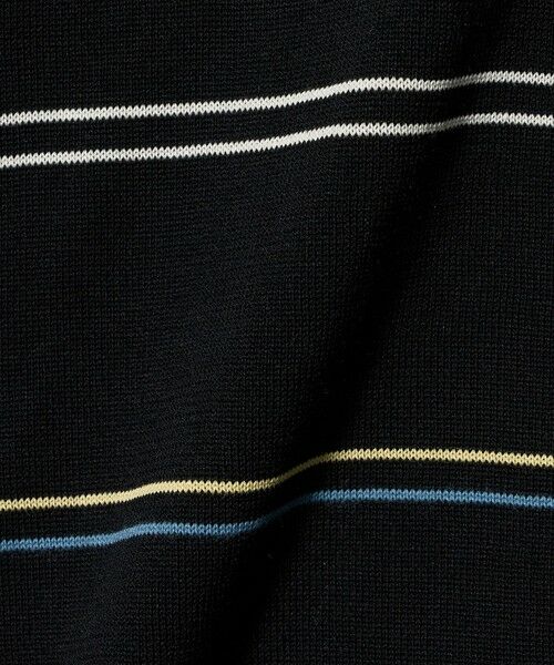 green label relaxing / グリーンレーベル リラクシング ニット・セーター | ＜RYE TENDER＞CENTRE TEE BORDER センターT ボーダー ニットT 半袖ニット | 詳細4