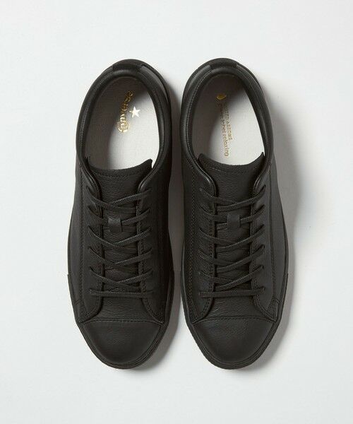 green label relaxing / グリーンレーベル リラクシング スニーカー | 【別注】＜CONVERSE＞GLR オールスター クップ OX レザー ブラック スニーカー | 詳細2