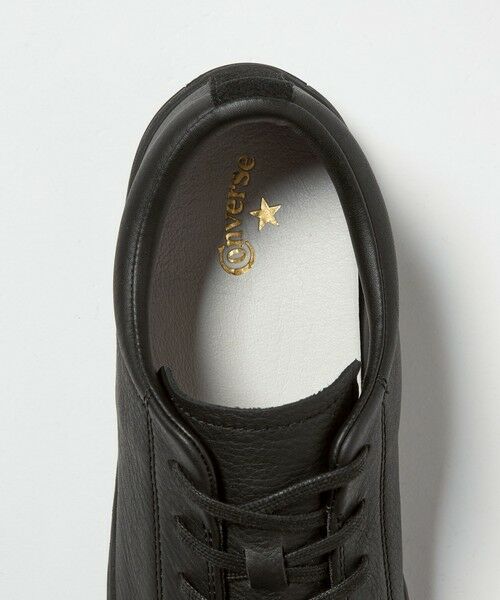 green label relaxing / グリーンレーベル リラクシング スニーカー | 【別注】＜CONVERSE＞GLR オールスター クップ OX レザー ブラック スニーカー | 詳細6