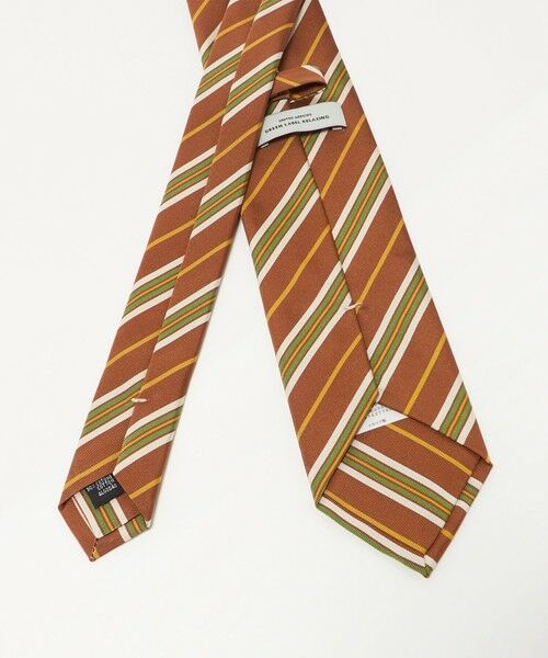 green label relaxing / グリーンレーベル リラクシング ネクタイ | GLR 8.0cm ストライプ4 ITALY ネクタイ | 詳細2