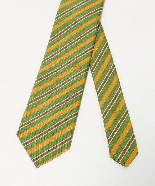 green label relaxing / グリーンレーベル リラクシング ネクタイ | GLR 8.0cm ストライプ5 ITALY ネクタイ | 詳細1