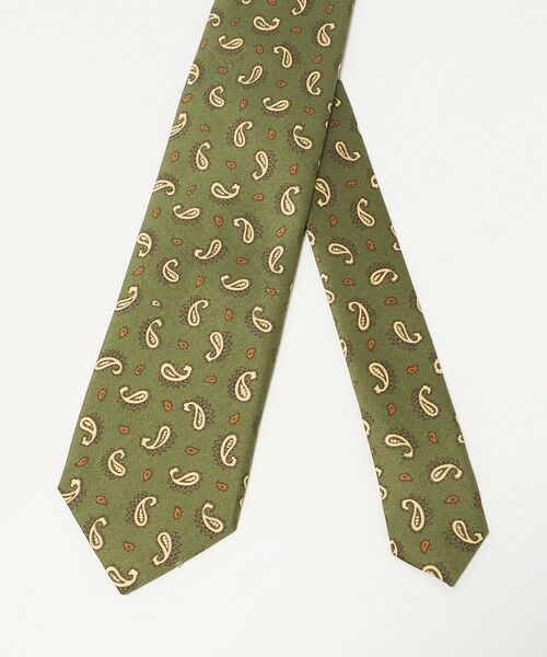 green label relaxing / グリーンレーベル リラクシング ネクタイ | GLR 8.0cm ペイズリー1 ITALY ネクタイ | 詳細1