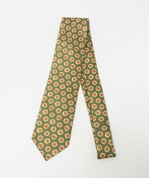 green label relaxing / グリーンレーベル リラクシング ネクタイ | GLR 8.0cm コモン5 ITALY ネクタイ（OLIVE）