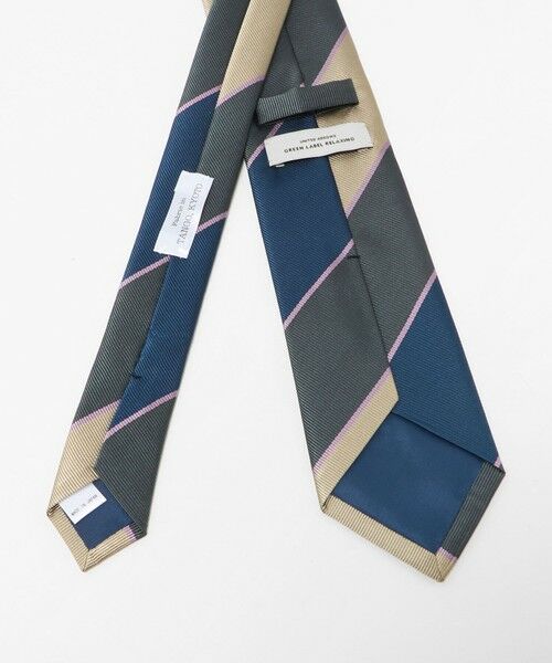 green label relaxing / グリーンレーベル リラクシング ネクタイ | GLR ジャパン タンゴ 8.0cm ストライプ4 ネクタイ | 詳細2
