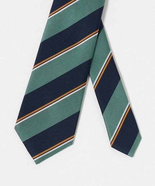 green label relaxing / グリーンレーベル リラクシング ネクタイ | GLR ジャパン タンゴ 8.0cm ストライプ5 ネクタイ | 詳細1
