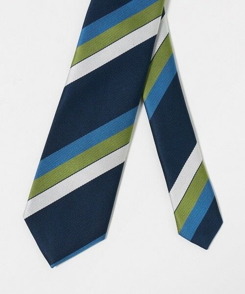 green label relaxing / グリーンレーベル リラクシング ネクタイ | GLR ジャパン タンゴ 8.0cm ストライプ6 ネクタイ | 詳細2