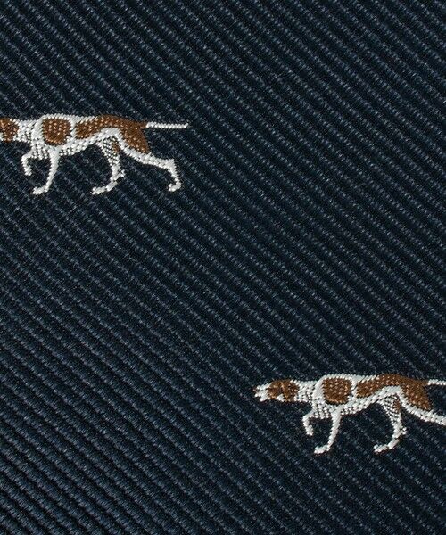 green label relaxing / グリーンレーベル リラクシング ネクタイ | GLR ジャパン タンゴ 8.0cm モチーフ2 犬柄 ネクタイ | 詳細5