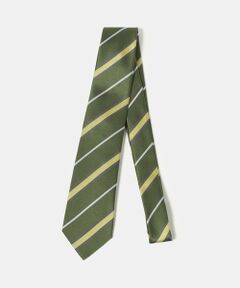 green label relaxing / グリーンレーベル リラクシング ネクタイ | GLR シルク3 8.0cm ストライプ3 ネクタイ