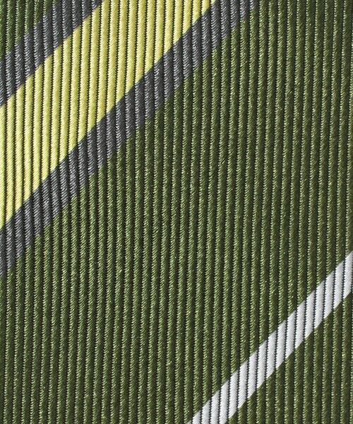 green label relaxing / グリーンレーベル リラクシング ネクタイ | GLR シルク3 8.0cm ストライプ3 ネクタイ | 詳細3