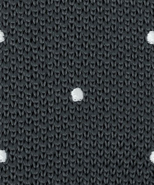 green label relaxing / グリーンレーベル リラクシング ネクタイ | GLR ポリエステル ウォッシャブル ニット ドット ネクタイ ニットタイ | 詳細3