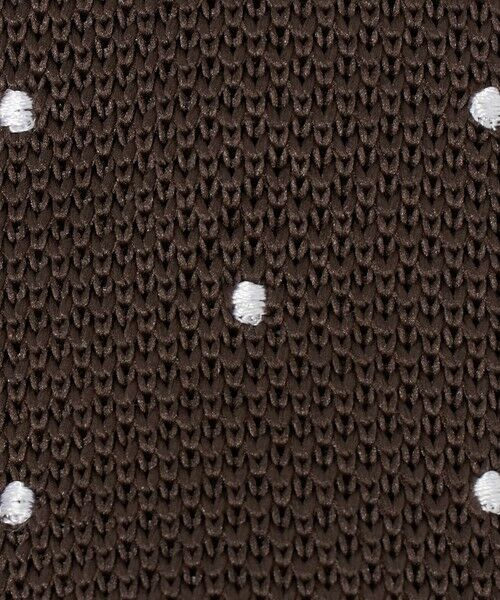 green label relaxing / グリーンレーベル リラクシング ネクタイ | GLR ポリエステル ウォッシャブル ニット ドット ネクタイ ニットタイ | 詳細5