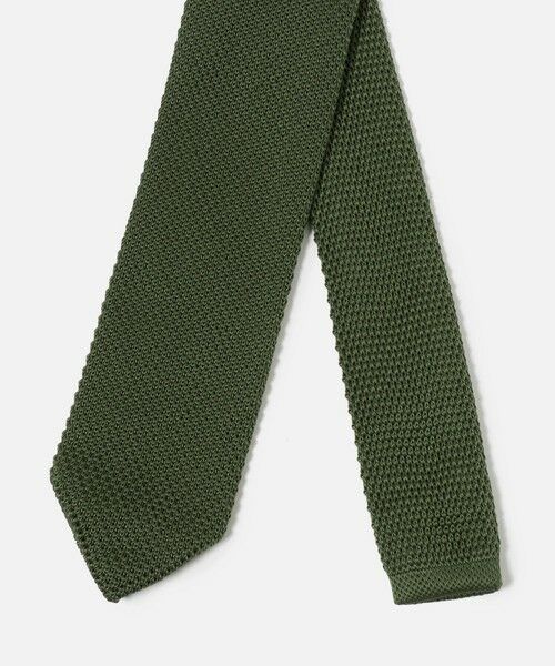 green label relaxing / グリーンレーベル リラクシング ネクタイ | GLR ポリエステル ウォッシャブル ニット ソリッド ネクタイ ニットタイ | 詳細14