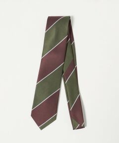 green label relaxing / グリーンレーベル リラクシング ネクタイ | GLR シルク4 8.0cm ストライプ1 ネクタイ