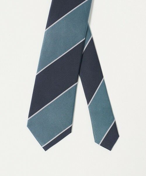 green label relaxing / グリーンレーベル リラクシング ネクタイ | GLR シルク4 8.0cm ストライプ1 ネクタイ | 詳細5