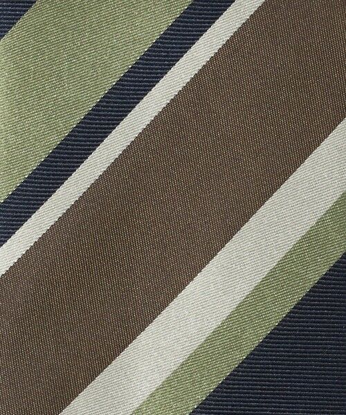 green label relaxing / グリーンレーベル リラクシング ネクタイ | GLR シルク4 8.0cm ストライプ2 ネクタイ | 詳細3