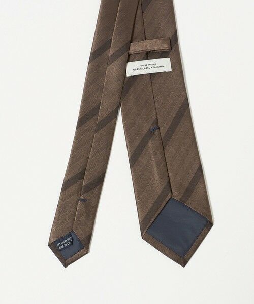 green label relaxing / グリーンレーベル リラクシング ネクタイ | GLR シルク4 8.0cm ストライプ3 ネクタイ | 詳細2