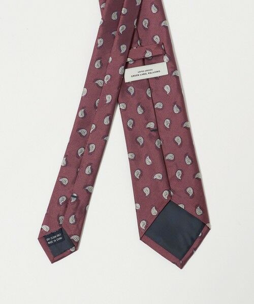 green label relaxing / グリーンレーベル リラクシング ネクタイ | GLR シルク4 8.0cm ペイズリー ネクタイ | 詳細2