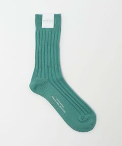 green label relaxing / グリーンレーベル リラクシング ソックス | リブ ソリッド ソックス