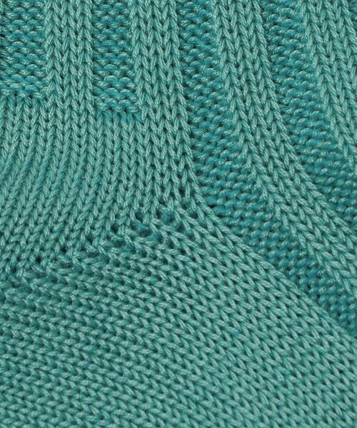 green label relaxing / グリーンレーベル リラクシング ソックス | リブ ソリッド ソックス | 詳細9