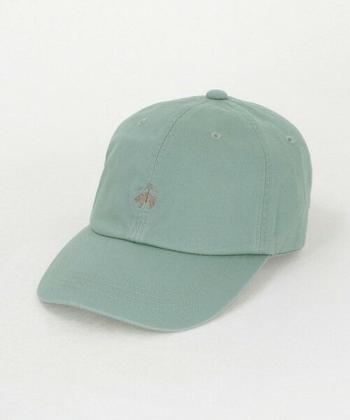 green label relaxing / グリーンレーベル リラクシング キャップ | ＜Brooks Brothers＞エンブレム キャップ（LIME）