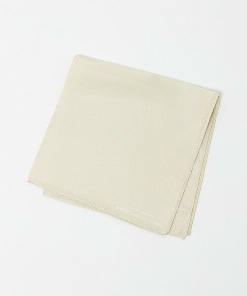 green label relaxing / グリーンレーベル リラクシング その他 | GLR シルク ソリッド ポケットチーフ（BEIGE）