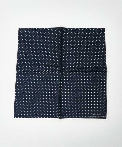 green label relaxing / グリーンレーベル リラクシング その他 | GLR シルク ドット ポケットチーフ | 詳細7