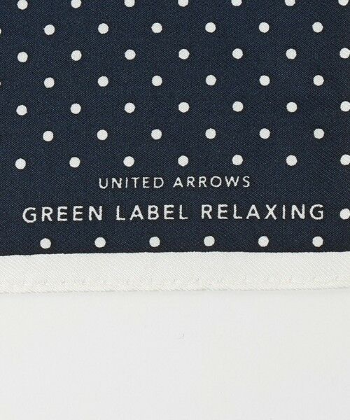 green label relaxing / グリーンレーベル リラクシング その他 | GLR シルク ドット ポケットチーフ | 詳細9