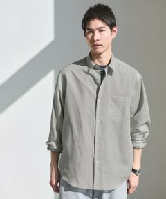 green label relaxing / グリーンレーベル リラクシング シャツ・ブラウス | ラミー ミックス ジャストルーズ 長袖 シャツ