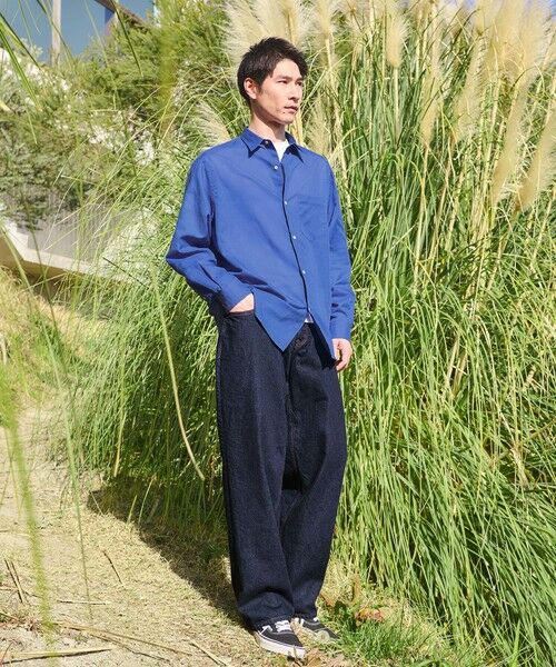 green label relaxing / グリーンレーベル リラクシング シャツ・ブラウス | ラミー ミックス ジャストルーズ 長袖 シャツ | 詳細21