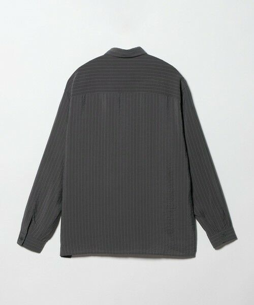green label relaxing / グリーンレーベル リラクシング シャツ・ブラウス | フィブリル ストライプ柄 長袖 ボックス シャツ | 詳細7