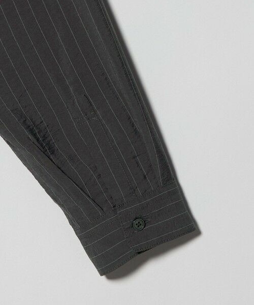 green label relaxing / グリーンレーベル リラクシング シャツ・ブラウス | フィブリル ストライプ柄 長袖 ボックス シャツ | 詳細9