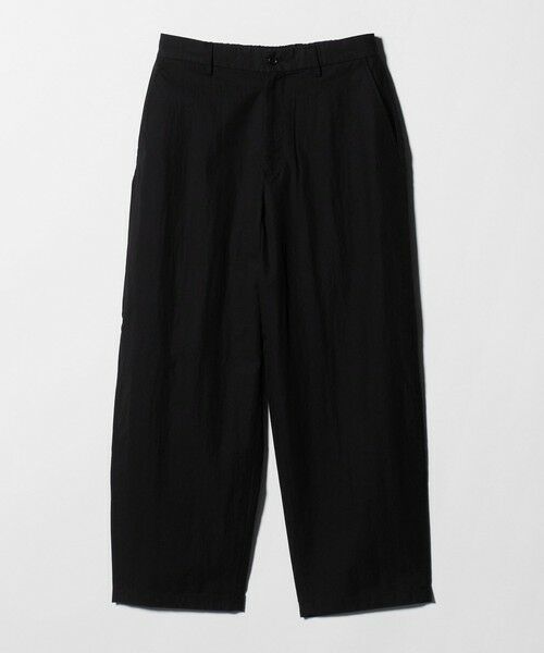 green label relaxing / グリーンレーベル リラクシング その他パンツ | コットン ナイロン バレル ワイド イージーパンツ W4 | 詳細3