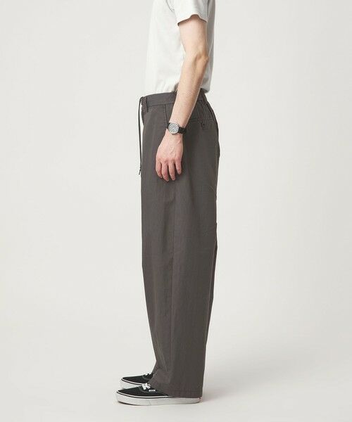 green label relaxing / グリーンレーベル リラクシング その他パンツ | コットン ナイロン バレル ワイド イージーパンツ W4 | 詳細17