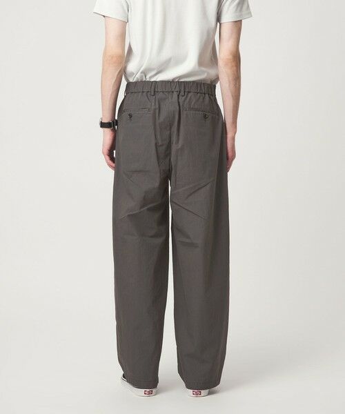 green label relaxing / グリーンレーベル リラクシング その他パンツ | コットン ナイロン バレル ワイド イージーパンツ W4 | 詳細18