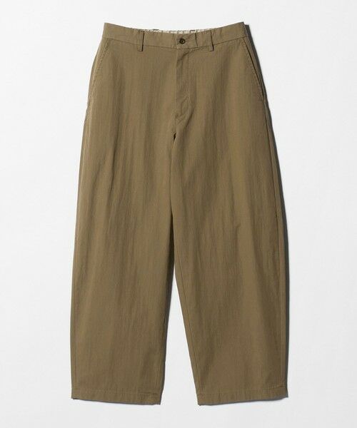 green label relaxing / グリーンレーベル リラクシング その他パンツ | コットン ナイロン バレル ワイド イージーパンツ W4 | 詳細17