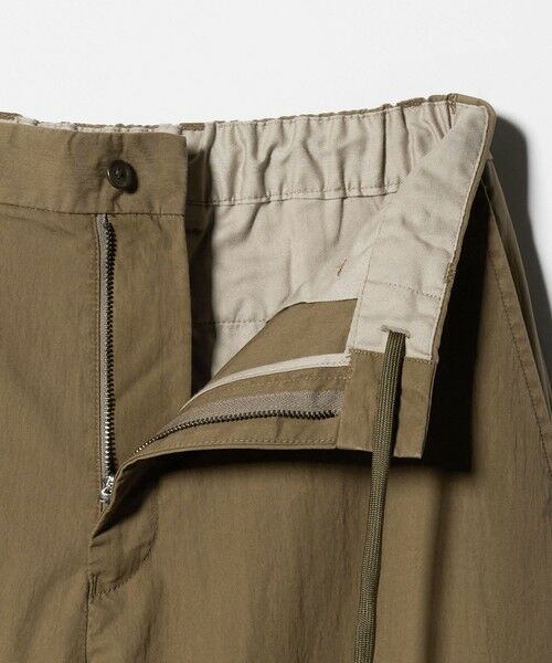 green label relaxing / グリーンレーベル リラクシング その他パンツ | コットン ナイロン バレル ワイド イージーパンツ W4 | 詳細19