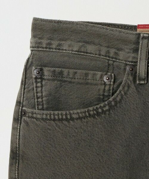 green label relaxing / グリーンレーベル リラクシング デニムパンツ | 【国内EXCLUSIVE】＜Levi’s(R)＞555 リラックス ストレート デニムパンツ | 詳細3