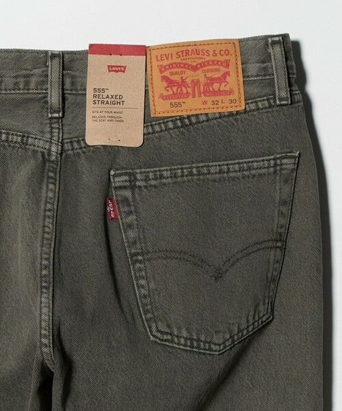 green label relaxing / グリーンレーベル リラクシング デニムパンツ | 【国内EXCLUSIVE】＜Levi’s(R)＞555 リラックス ストレート デニムパンツ | 詳細5