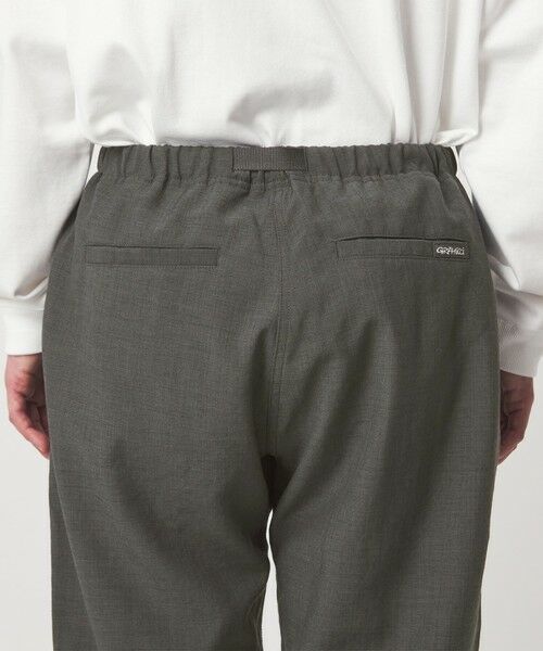 green label relaxing / グリーンレーベル リラクシング その他パンツ | 【別注】＜Gramicci＞麻 ブレンド ワイドテーパード イージーパンツ | 詳細10